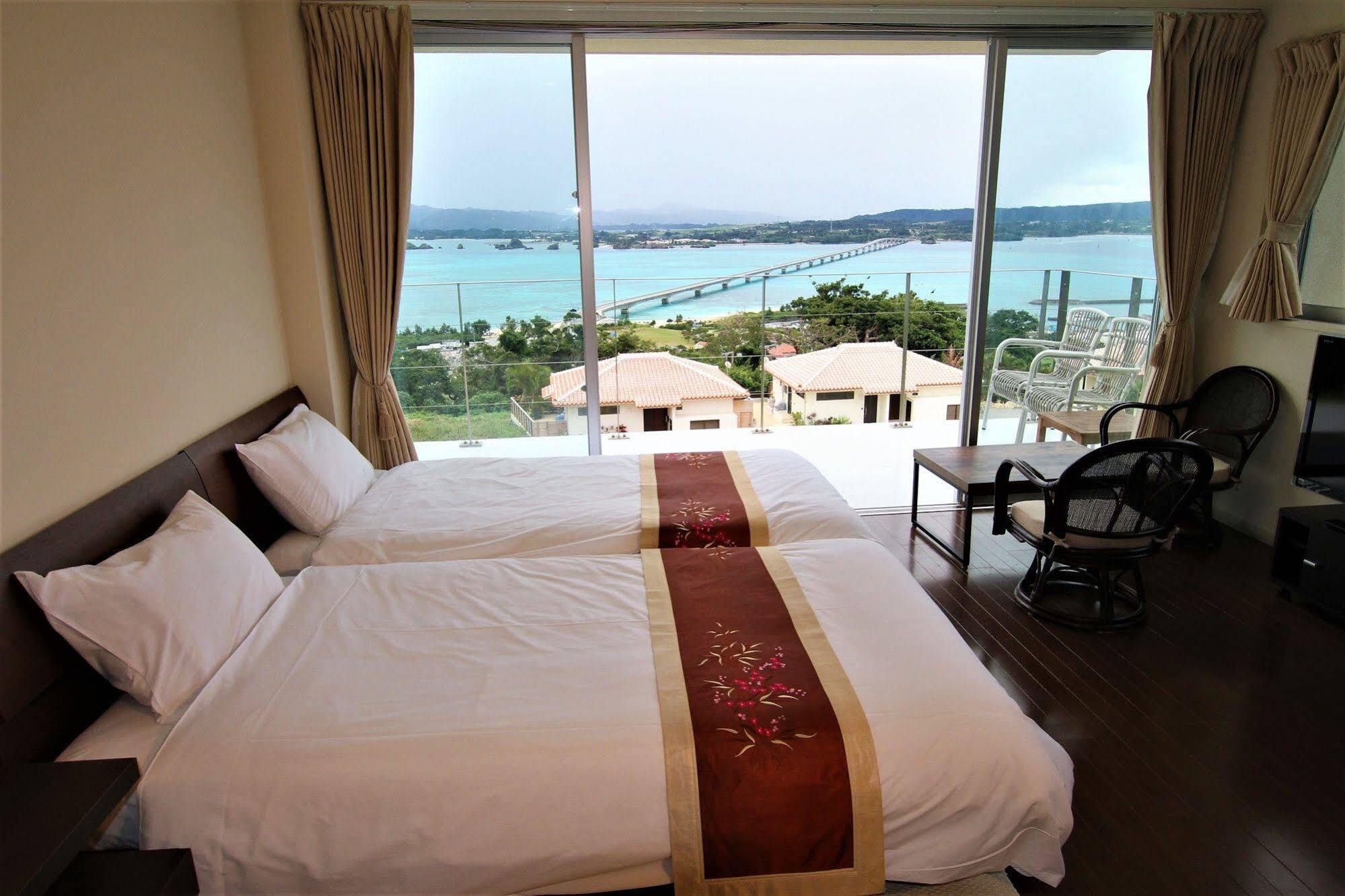 Hotel Ocean Hills Kouri Nakijin Zewnętrze zdjęcie
